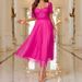 Women's Clothing New Solid Color Elegant Slim Long Summer Solid Color Long Dress_ecoleips.com