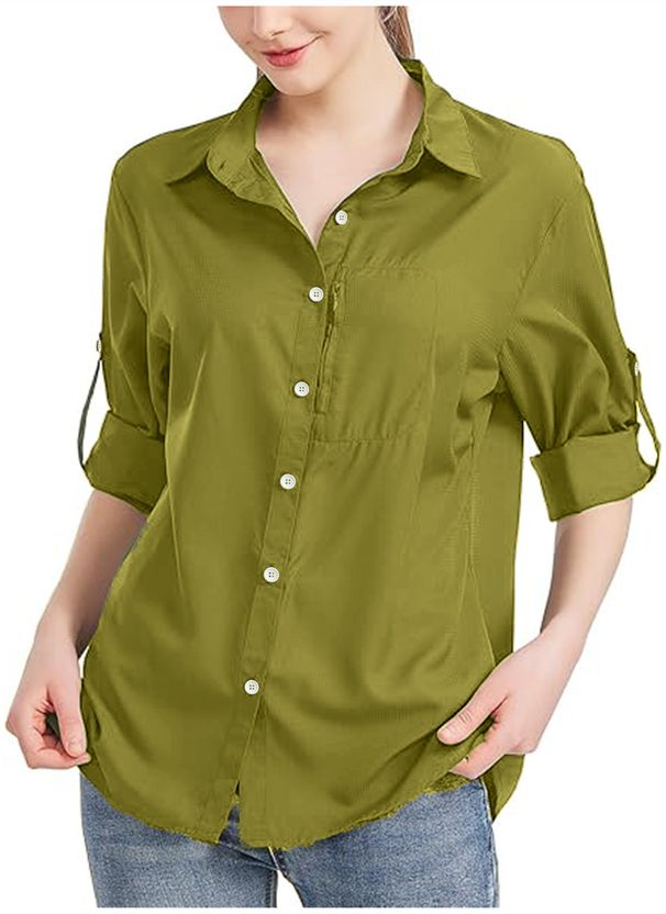 Verve 2025 New Zipper Pocket Autumn Women's Shirt_ecoleips.com