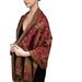 Women's Clothing Muslim Accessories Bohemian Paisley Hijab Scarf With Fringe – Extra-Long 190cm Viscose Shawl For Women, Vintage Ethnic Print Wrap_ecoleips.com