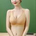 girl Women's Underwear Medium Thick Small Chest Push-Up Seamless Wireless Comfortable Breathable Side Breast Adjustment Bra_ecoleips.com