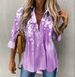 Women's Clothing Women's Floral Print Long Sleeve Shirt Plus Size Style Long Sleeve For Formal & Casual For Women_ecoleips.com