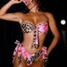 Women's Clothing Sexy Style Bikini Set Swimwear Printed Regular Fit Polyester Fashion Summer Vacation Swimsuit_ecoleips.com