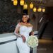 Elegant French Style Light Wedding Dress Sophisticated Lace Detailing Fitted Mermaid Silhouette High Waist Natural Ethereal Feel_ecoleips.com