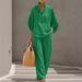Women's Casual Shirt Set Urban Style Clothing_ecoleips.com