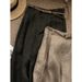 Aria Basics Old Money Style Khaki Linen Wide-Leg For Women 2025 Summer High-Waisted Thin Slimming Relaxed Straight-Leg Casual Pants_ecoleips.com