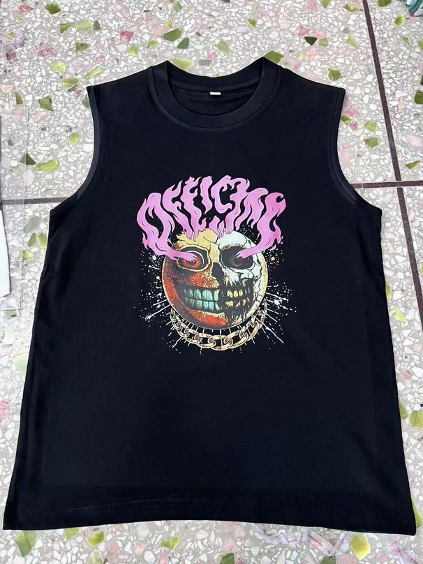 Women's Slim Printed Vest Tops Personalized Hot Summer Fashion Style Versatile Style_ecoleips.com