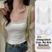 Women's Strapless Tank Top Padded Cups Sleeveless High-End Feel Spring/Summer Slip Outerwear Sexy Camisole_ecoleips.com