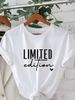 Summer Fashion T-Shirt Trendy Loose Fit Casual Short Sleeve Printed Top-824_ecoleips.com