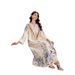 Muslim Women's Long Robe Printed Evening Gown Abaya Dress_ecoleips.com