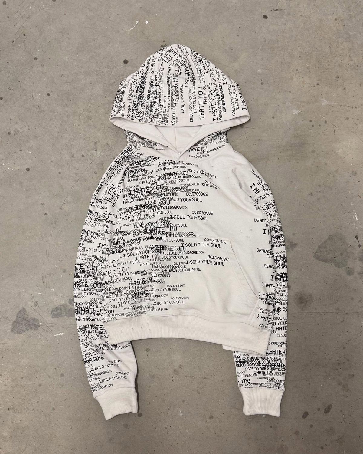Unisex High End Letter Design Hooded Sweatshirt Loose Fit Trendy European And American Style Niche Sweater Top for Women_ecoleips.com