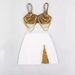 Women's Clothing 2025 Spring Summer Hot Girl Chain Unique Design Set Dress Fashion Party Two-Piece Trendy_ecoleips.com