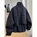 Unique High-end Design, Distinctive Exquisite, Stand-up Collar Short Casual Jacket For Women, Thin Spring And Autumn_ecoleips.com