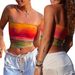 Aria Basics Aria Basics 123122 European And American Cross-border Foreign Trade Printed Slim-fit Sexy Girl Patchwork_ecoleips.com