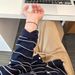 Elegant Striped Knitted Cardigan For Women, Popular Fashion, Early Autumn Korean Chic Outerwear_ecoleips.com