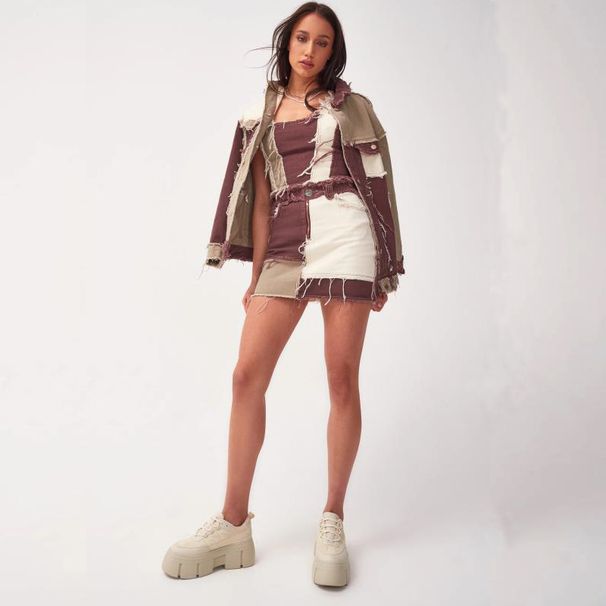 Women's Clothing Hot Girl Short Skirt A Line Skirt Half Skirt_ecoleips.com