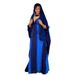 European And American Middle Eastern Socialite Style Fashion Women's Printed Robe Party Evening Long-sleeved Dress 0021_ecoleips.com