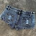 Low-rise Denim Hot Pants Tight And Thin Women's Pants Ultra-low-rise Nostalgic Split Jeans Internet Celebrity Rivet Holes Trendy_ecoleips.com