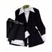 Women's Clothing New Version Fashion Casual Two Piece Suit High End Short Skirt Two Piece Suit_ecoleips.com