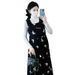 Autumn New Korean Fashion Corduroy 2-Piece Maternity Dress_ecoleips.com