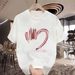 New Cotton Fashion Sense Printing Short-sleeved T-shirt Unisex Men Summer Tide Loose Hundred Tops_ecoleips.com