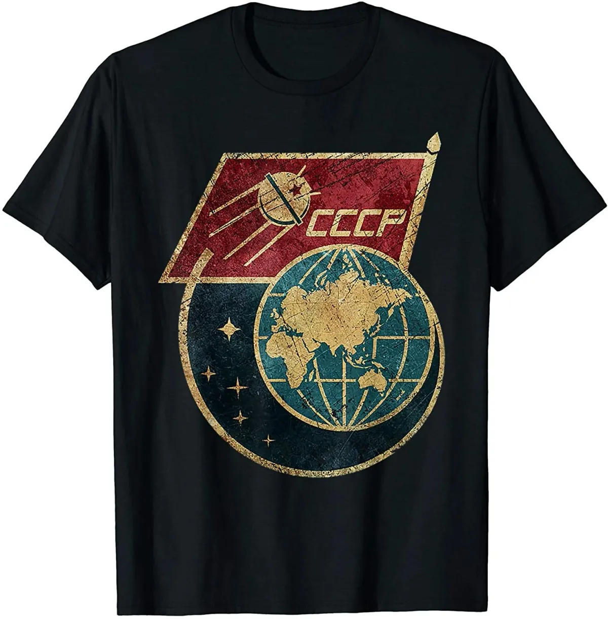 Women's T-Shirts NEW LIMITED CCCP Original Russian Space Program USSR Gift T-Shirt - MADE IN USA_ecoleips.com