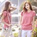 New Product 2026 Korean-Style Solid Color Loose Plus-Size Top, Round-Neck Short-Sleeved Women's T-Shirt, Summer Wear Bas_ecoleips.com