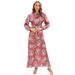 Directly From The Manufacturer: Yiduoduo's Elegant Long Dress With A Sweet Waistband Design And Floral Pattern; A Pleate_ecoleips.com