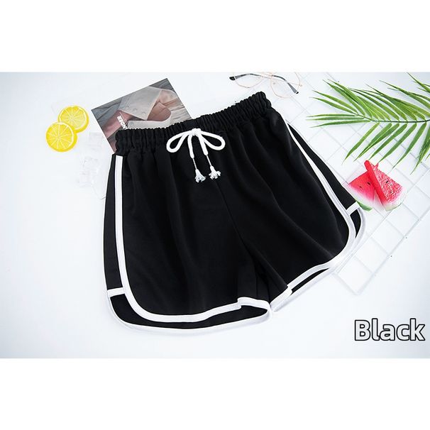High-Waisted A-Line Sport Shorts For Women – Breathable 3-Inch Lounge & Workout Shorts With Drawstring (Black, White, Pink, Gray)_ecoleips.com