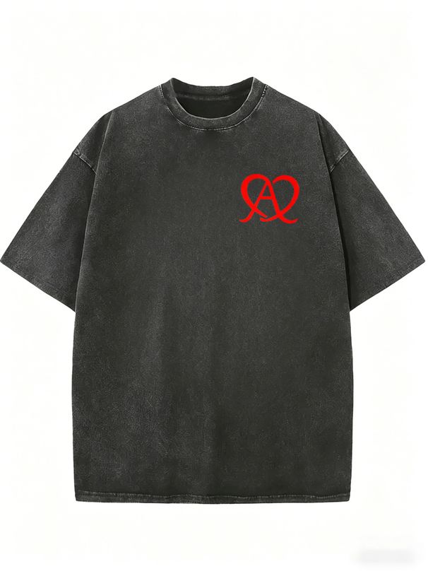 Women's Vintage Style Oversized T-Shirt, Soft Touch Crew Neck Fashion Top_ecoleips.com
