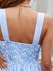 Women's Plaid Camisole With Adjustable Shoulder Straps Featuring Snap Closures At The Back._ecoleips.com