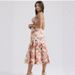 European American Summer Women Floral Sleeveless Backless Suspender Midi Dress_ecoleips.com