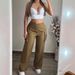 High-Waisted Quick-Drying Loose-Fit Casual Cargo Pants For Women With Wide Legs And American Style Pockets New_ecoleips.com