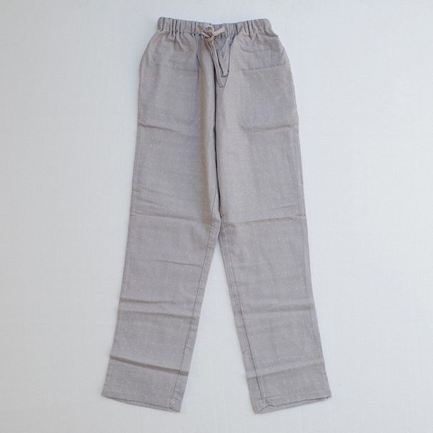 Spring Autumn Men Women 100% Cotton Sleep Bottoms Female Night Trousers Couples Casual Simple Pajama Pants Plus Size Home Pants_ecoleips.com
