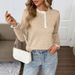 K New Sweet Retro Style Women's Lace Patchwork Button Cardigan Sweater_ecoleips.com
