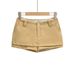 Women's Suede Mini Skirt – Retro Low Waist Bodycon Pants, Thickened Autumn/Winter Slim Fit Skirt (Brown, Khaki)_ecoleips.com