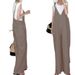 Thickened 5-color Original Jumpsuit 2026 Summer Japanese-style Suspender Solid Color Casual Loose Wide-leg Pants_ecoleips.com