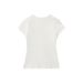 Nariele Bow Print Design Sleeved T-shirt For Women, Slim Fit, Summer Slimming, Short And Spicy Girl Top_ecoleips.com
