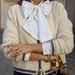Elegant V-Neck Knit Cardigan For Women – Soft & Stylish Layering Piece For Autumn & Winter (S-L, White)_ecoleips.com