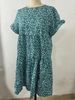 Cross-border European And American Women's Fashion 2023 Summer New Leopard Print Floral Round Neck Casual Loose_ecoleips.com