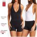 Women's Clothing Padded Yoga Vest V Neck Halter Neck Quick Drying Light Feel Sports Fitness Top_ecoleips.com