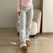 Y2K Wide-Leg Yoga Pants – High-Waisted Flowy Trousers (S-XL, Ash Grey) – Non-Restrictive & Breathable For Gym & Daily Wear_ecoleips.com