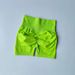 Women's Clothing Peach Hip Lifting Sports Shorts High Waist Abdomen Lifting Slimming Running Training Hip Lifting Quick Drying Three Quarter Tights_ecoleips.com