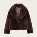 Women’s Faux Fur Coat – Winter Luxury, Elegant Lapel, Versatile Outerwear (Chic, Office-Ready, XS-L)_ecoleips.com