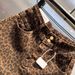 K New Leopard Print High Waisted Close Fitting Spicy Girl Denim Shorts With Wide Feet And Thigh Leakage, Sexy Hot Pants_ecoleips.com