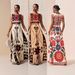 European American Women's Summer Printed Bohemian Dress Sleeveless Long New Style_ecoleips.com