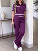 Women's Spring/Summer Short-Sleeved Two Piece Set Trendy Casual Spot Goods_ecoleips.com