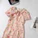 New Chinese-style National Style Long For Summer, With Waist-cinching Design That Is Slimming, Featuring A Small Collar_ecoleips.com