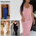 Women's Clothing Halter Neck Backless Slim Dress Style Niche Design Body Showing Long Skirt For Women Sexy Retro_ecoleips.com