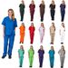 Women's New Solid Color Pocket V-neck Nursing Work Clothes Nursing Clothes Nurse Clothes Two-piece Set For Women_ecoleips.com