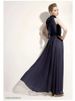 K Hanging Neck Floor Standing Collar Dress, Beach Skirt, Extra Long Off Shoulder Dress_ecoleips.com